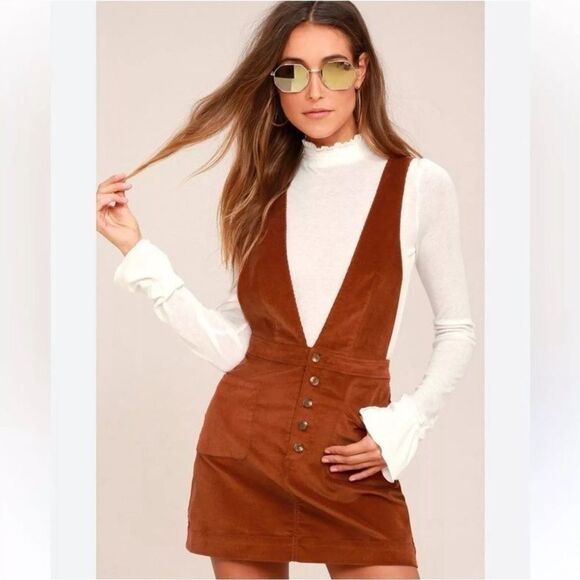 Free People Dresses & Skirts - Free People Old School Love Mini Jumper 6